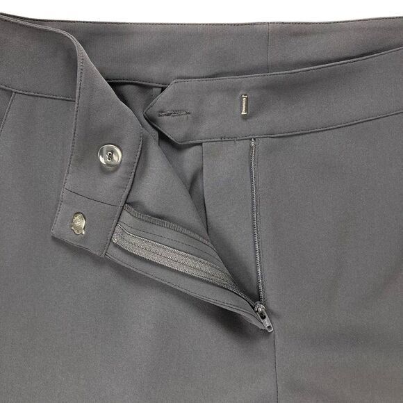 St. John Pants Womens Size 10 Gray Classic Straight Leg Business Casual Career - Picture 4 of 13
